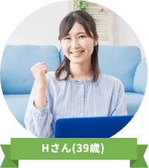 Hさん(39歳)