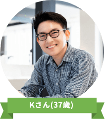 Kさん(37歳)